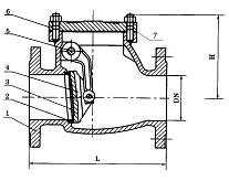  1GH021 Torlócsappantyú szerkezeti rajz